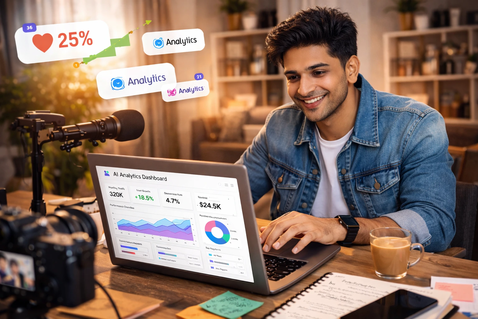 Strategic content planning for viral social media marketing.